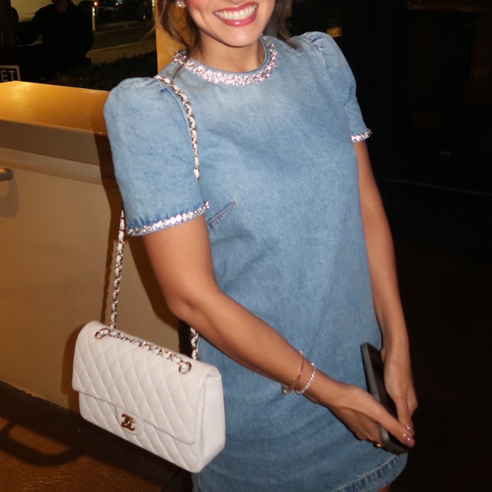 Zimmermann Denim embellished dress